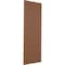 Ekena Millwork True Fit PVC Horizontal Slat Framed Modern Style Fixed Mount Shutters, Burnt Toffee, 18W x 45H, PR TFP001HF18X045BT - alternate 12
